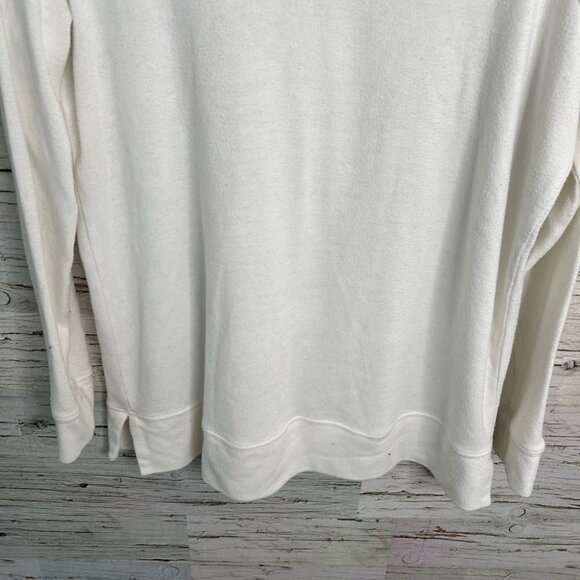 Cupcakes and cashmere medium turtleneck sweater white - Picture 4 of 9